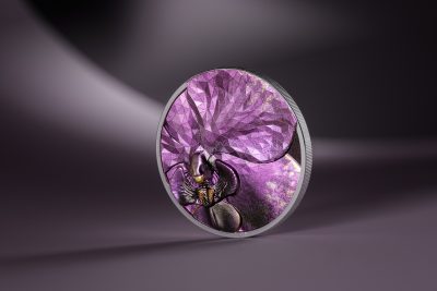 Cook Islands - 2026 - 5 Dollars - Orchid (bionics series) 1oz silver