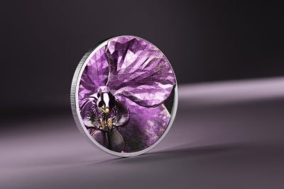 Cook Islands - 2026 - 5 Dollars - Orchid (bionics series) 1oz silver