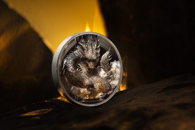 Cook Islands - 2026 - 20 Dollars - Thunder Dragon 3oz silver