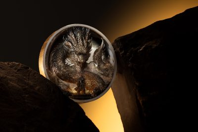 Cook Islands - 2026 - 20 Dollars - Thunder Dragon 3oz silver