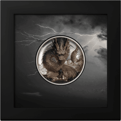 Cook Islands - 2026 - 20 Dollars - Thunder Dragon 3oz silver