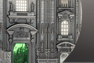 Cook Islands - 2026 - 100 Dollars - Milan x Prague (tiffany art series) 1 kilo silver