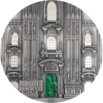 Cook Islands - 2026 - 100 Dollars - Milan x Prague (tiffany art series) 1 kilo silver