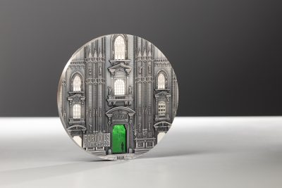 Cook Islands - 2026 - 100 Dollars - Milan x Prague (tiffany art series) 1 kilo silver