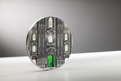 Cook Islands - 2026 - 100 Dollars - Milan x Prague (tiffany art series) 1 kilo silver