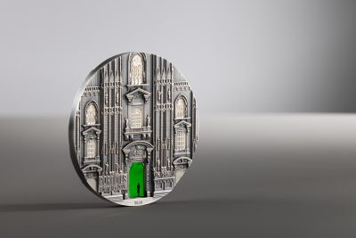 Cook Islands - 2026 - 20 Dollars - Milan x Prague (tiffany art series) 3oz silver