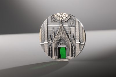 Cook Islands - 2026 - 20 Dollars - Milan x Prague (tiffany art series) 3oz silver