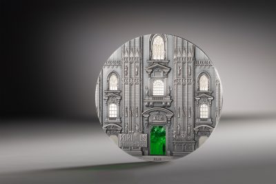 Cook Islands - 2026 - 20 Dollars - Milan x Prague (tiffany art series) 3oz silver