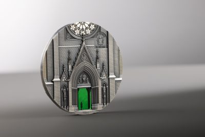 Cook Islands - 2026 - 20 Dollars - Milan x Prague (tiffany art series) 3oz silver