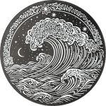 Cook Islands - 2026 - 5 Dollars - Wave 1oz silver