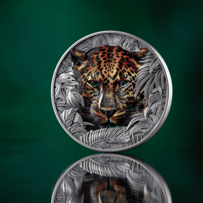 Samoa - 2026 - 1 Dollar – Leopard (born to be wild series) 1oz silver