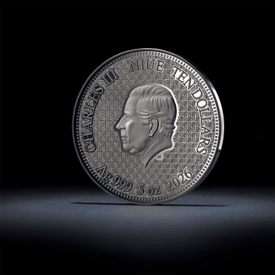 Niue - 2026 - 10 Dollars - Bliss Snake 5oz silver