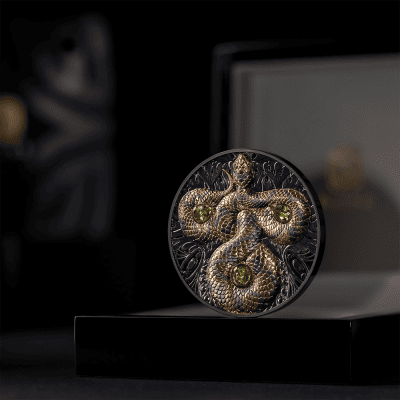 Niue - 2026 - 10 Dollars - Bliss Snake 5oz silver