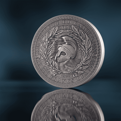 Cameroon - 2026 - 10000 Francs – Titanomachy / The Great Greek Mythology 500gr silver