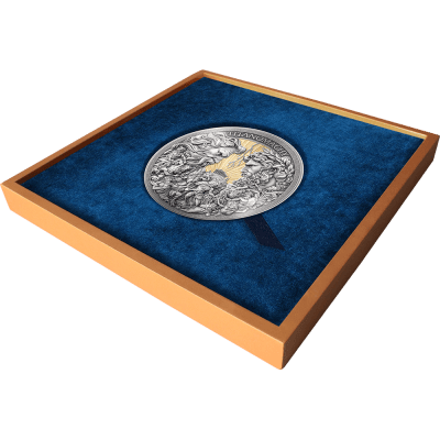 Cameroon - 2026 - 10000 Francs – Titanomachy / The Great Greek Mythology 500gr silver