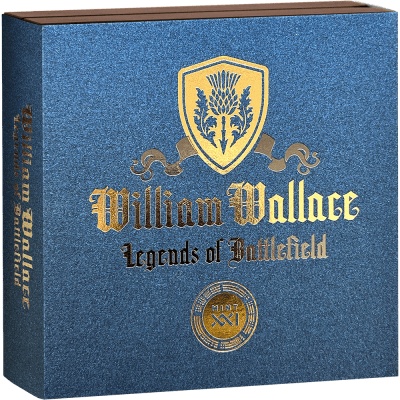 Samoa - 2026 - 2 Dollars – William Wallace (legends of battlefield series) 2oz silver