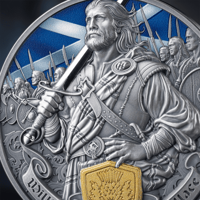 Samoa - 2026 - 2 Dollars – William Wallace (legends of battlefield series) 2oz silver