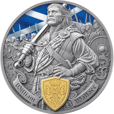Samoa - 2026 - 2 Dollars – William Wallace (legends of battlefield series) 2oz silver