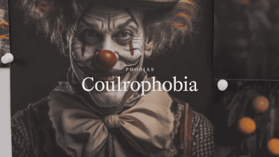 Palau - 2026 - 10 Dollars - Coulrophobia (Phobias series) 2oz silver