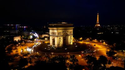 Cook Islands - 2026 - 20 Dollars - Paris at Night (ville de nuit series) 3oz silver