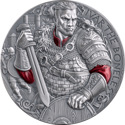 Cameroon - 2026 - 2000 Francs – Ivar the Boneless (way to valhalla series) 2oz silver