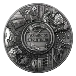 Niue - 2026 - 5 Dollars - 100 Years of Science 2oz silver