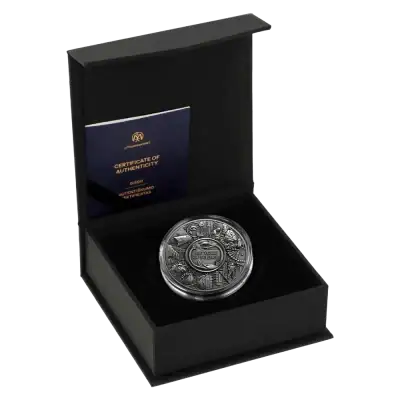 Niue - 2026 - 5 Dollars - 100 Years of Science 2oz silver
