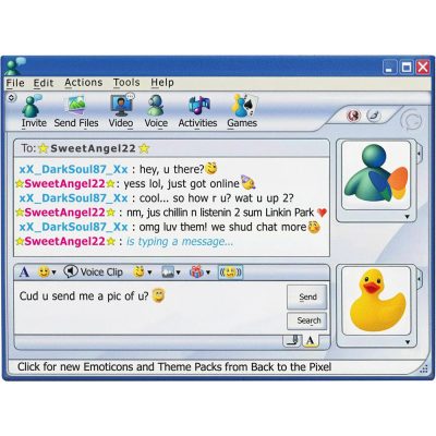 Niue - 2026 - 2 Dollars - MSN Messenger (Back to the Pixel series) 2oz silver - Image 3