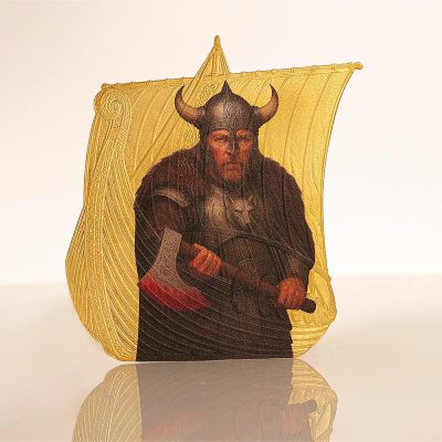 Niue - 2026 - 2 Dollars - Erik Bloodaxe 1oz silver (Sail with the Vikings series)