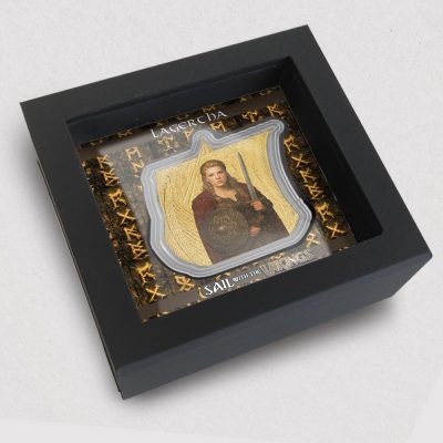 Niue - 2026 - 2 Dollars - Lagertha 1oz silver (Sail with the Vikings series)