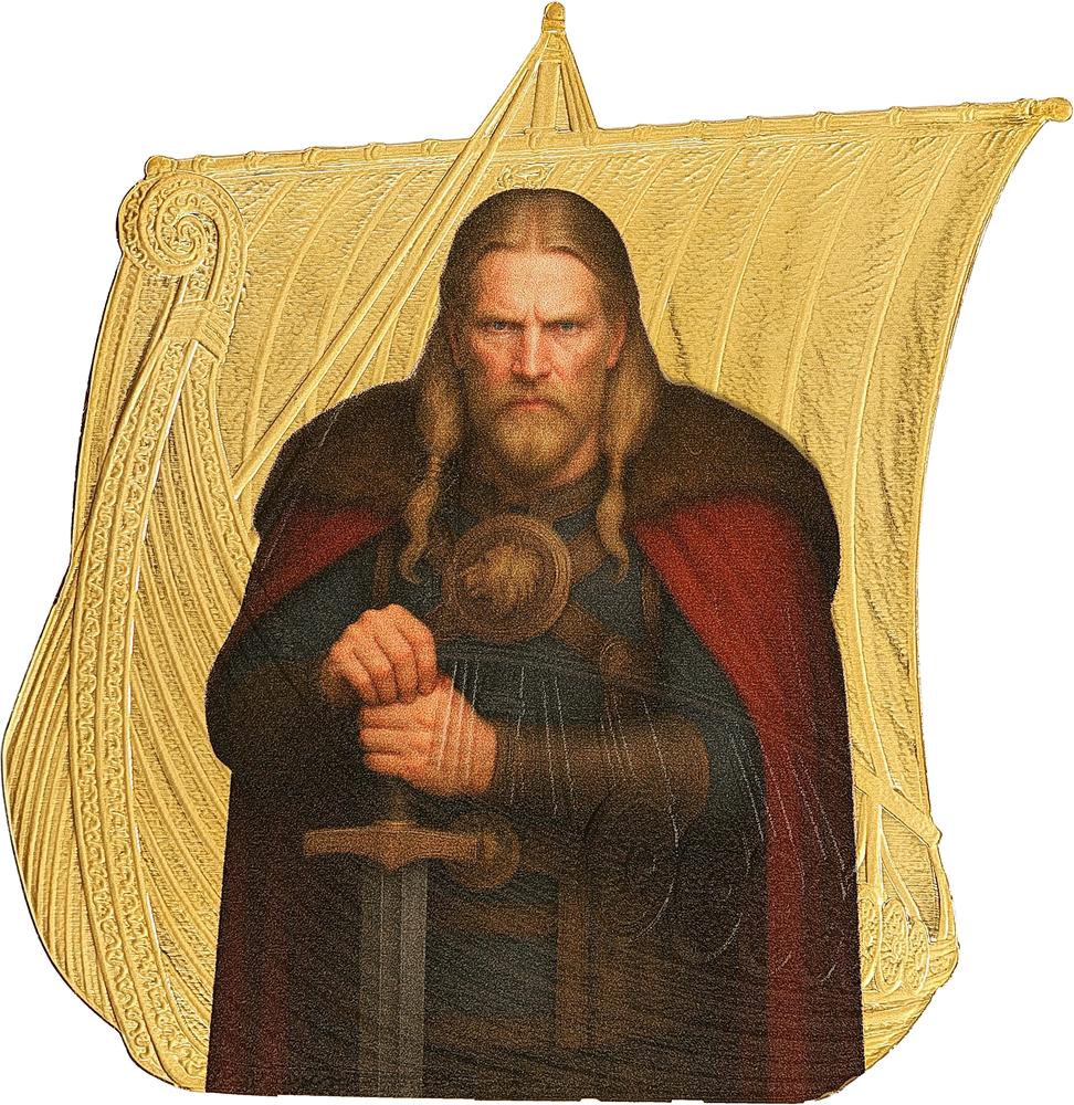 Niue - 2026 - 2 Dollars - Harald Hårfagre 1oz silver (Sail with the Vikings series)