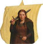 Niue - 2026 - 2 Dollars - Freydís Eiríksdóttir 1oz silver (Sail with the Vikings series)