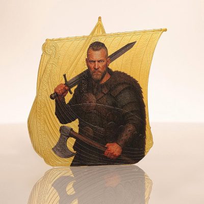 Niue - 2026 - 2 Dollars - Ragnar Lothbrok 1oz silver (Sail with the Vikings series)