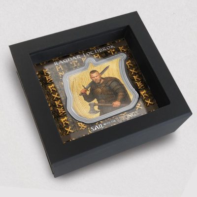 Niue - 2026 - 2 Dollars - Ragnar Lothbrok 1oz silver (Sail with the Vikings series)