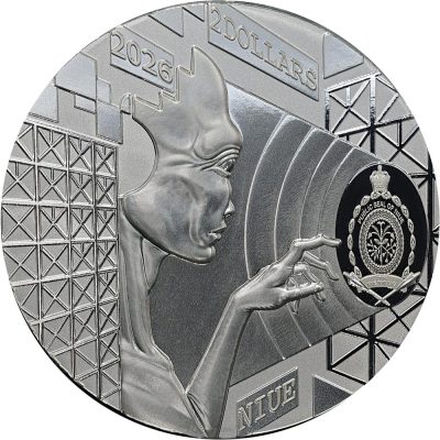 Niue - 2026 - 2 Dollars - WOW Signal 6EQUJ5 2oz silver