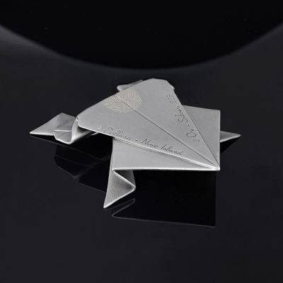 Niue - 2026 - 2 Dollars - Paper Frog (Folded Dreams series) 2oz silver