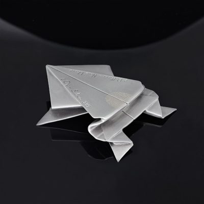 Niue - 2026 - 2 Dollars - Paper Frog (Folded Dreams series) 2oz silver