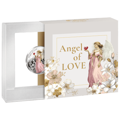 Niue - 2026 - 1 Dollars - Angel of Love 2026 edition 1/2oz silver