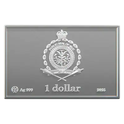 Niue - 2025 - 1 Dollars - Nighthawks LMK Art Gallery Collection 1oz silver