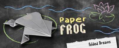 Niue - 2026 - 2 Dollars - Paper Frog (Folded Dreams series) 2oz silver