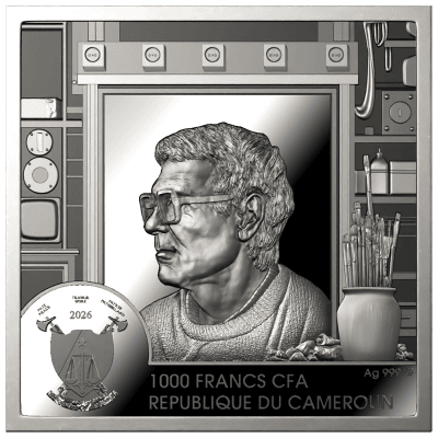 Cameroon - 2026 - 1000 Francs - AE73 Death (Zdzislaw Beksinski series)