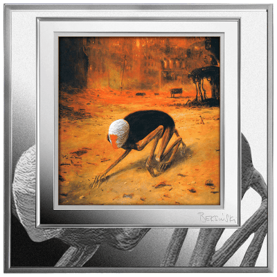 Cameroon - 2026 - 1000 Francs - AE73 Death (Zdzislaw Beksinski series)