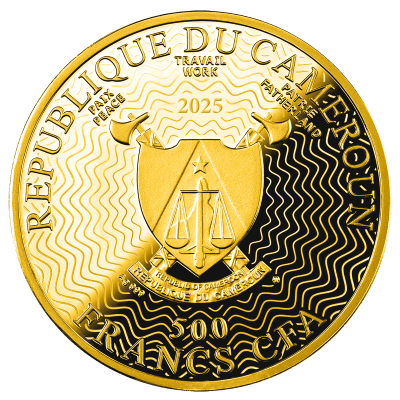 Cameroon - 2025 - 500 Francs – E. Manet Bouqet of Flowers (Flowers in Painting series)