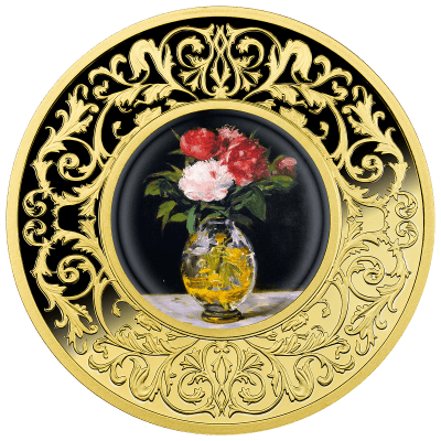 Cameroon - 2025 - 500 Francs – E. Manet Bouqet of Flowers (Flowers in Painting series)