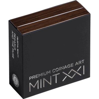 Cameroon - 2026 - 2000 Francs – Pegasus & the Muse (celestial beauty series) 2oz silver