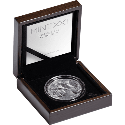 Cameroon - 2026 - 2000 Francs – Pegasus & the Muse (celestial beauty series) 2oz silver