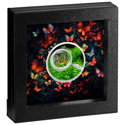 Cameroon - 2024 - 500 Francs - CHRYSIRIDIA RHIPHEUS The Secret Garden Butterflies