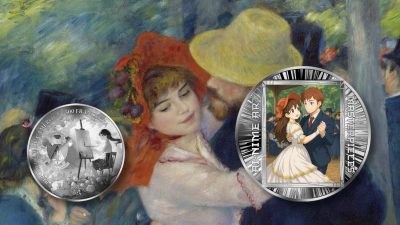 Cameroon - 2025 - 500 Francs - Dance at Bougival - Pierre-Auguste Renoir (AI•NIME Art series series) 1/2oz silver