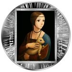 Cameroon - 2025 - 500 Francs - Lady with an Ermine - Leonardo da Vinci (AI•NIME Art series series) 1/2oz silver