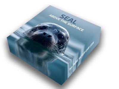 Cameroon - 2026 - 1000 Francs - Seal UHR 1oz silver with enamel (Above the Surface series)